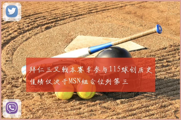 拜仁三叉戟本赛季参与115球创历史佳绩仅次于MSN组合位列第三