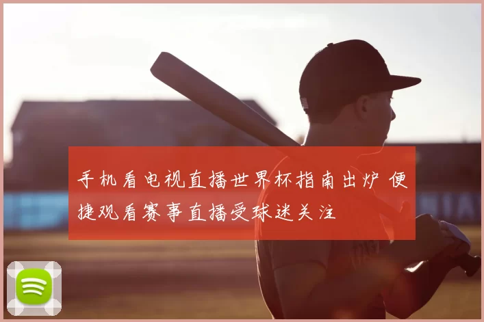 手机看电视直播世界杯指南出炉 便捷观看赛事直播受球迷关注