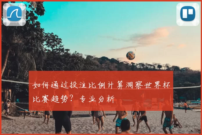 如何通过投注比例计算洞察世界杯比赛趋势?专业分析